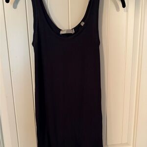 Vince Black Sleeveless Tank Top